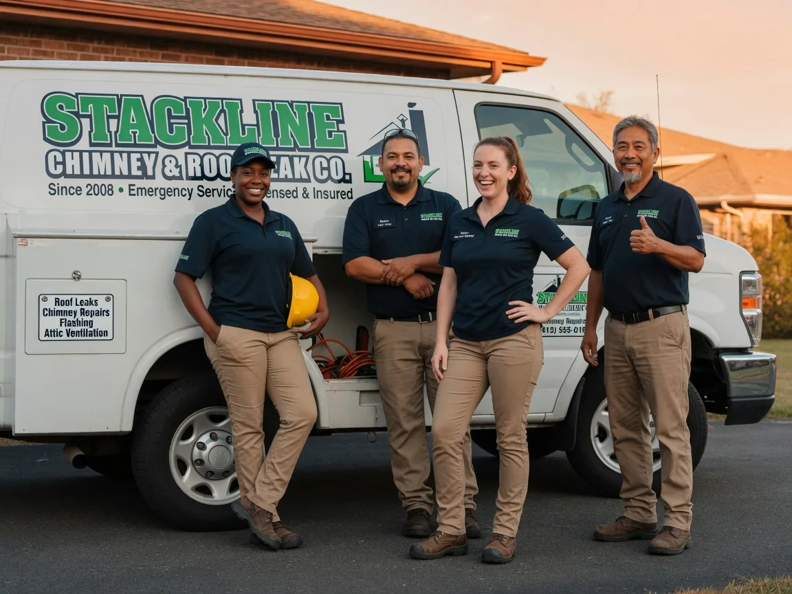 Chimney flashing repair company in Catharine, KS